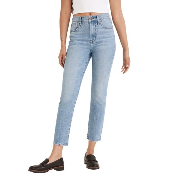 Madewell The Perfect Vintage Crop Jean in Greyton Wash Size 26 NWT - Picture 10 of 12